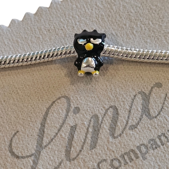 🎆LINX DISCONTINUED Sterling Silver Badtz-Maru Hello Kitty Bracelet Charm - Picture 2 of 8